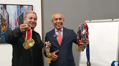 77 yaşında milli sporcu Bıdı, sağlıklı yaşama ve spora dikkat çekti