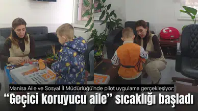 Manisa Aile ve Sosyal İl Müdürlüğü’nde pilot uygulama gerçekleşiyor: “Geçici koruyucu aile” sıcaklığı başladı
