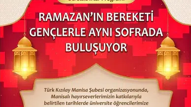 Türk Kızılay'dan öğrencilere iftar desteği