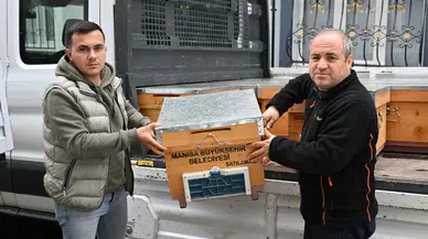 Büyükşehir’den sel mağduru arıcıya kovan desteği