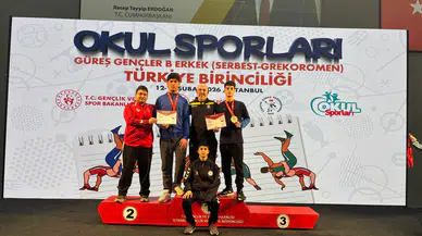 Manisalı güreşçilerden Türkiye Şampiyonası’nda çifte madalya