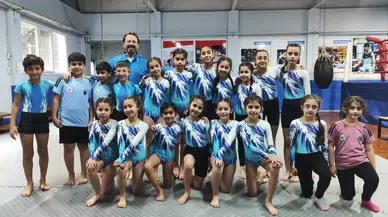 Kula Belediye Spor Kulübü Artistik Cimnastik takımından büyük başarı
