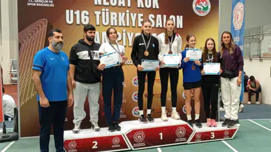 Manisalı atletler Türkiye üçüncüsü oldu