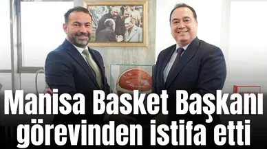 Manisa Basket Başkanı Ali Mazman görevinden istifa etti