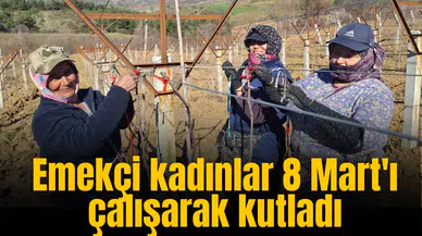 Emekçi kadınlar 8 Mart'ı çalışarak kutladı