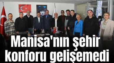 Başkan Canuyar: Manisa'nın şehir konforu gelişemedi