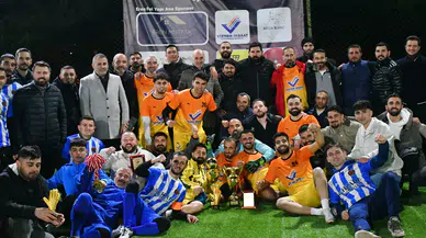 Prolig Halı Saha Futbol Turnuvası'nda şampiyonlar belli oldu