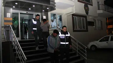 İnşaat hırsızları emniyetten kaçamadı