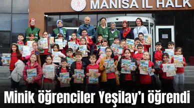 Minik öğrenciler Yeşilay’ı öğrendi