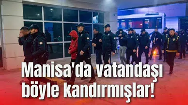 Manisa'da vatandaşı böyle kandırmışlar!