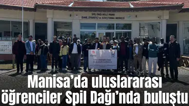 Uluslararası öğrenciler Spil’de buluştu