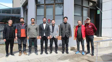 Türk Ocaklarından Gazeteciler Cemiyetine ziyaret