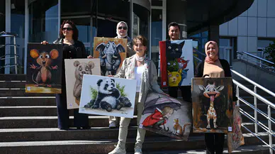 Büyükşehirden tedavi gören miniklere moral