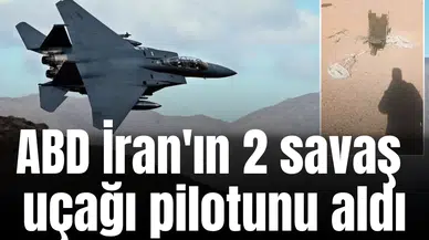 ABD İran'ın 2 savaş uçağı pilotunu aldı