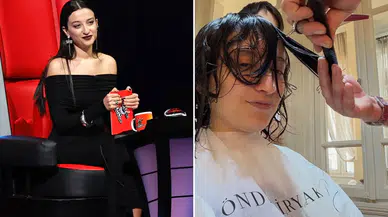 Melike Şahin yeni imajıyla gündeme oturdu