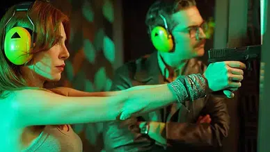 Çağatay Ulusoy ve Elçin Sangu'dan dublörsüz performans