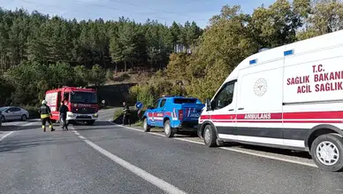 Kontrolden çıkan otomobil kanala uçtu