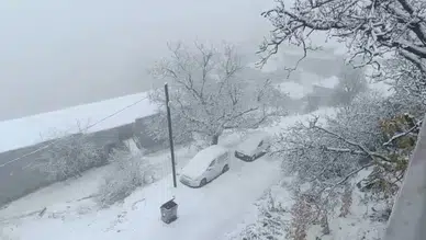 Türkiye'de o il beyaza büründü