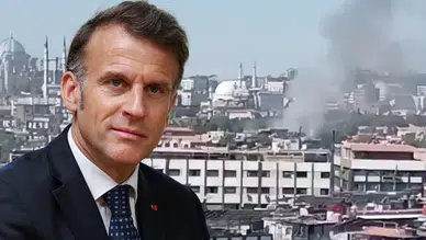 Macron'un kaldığı otelin yakınında korkutan patlama