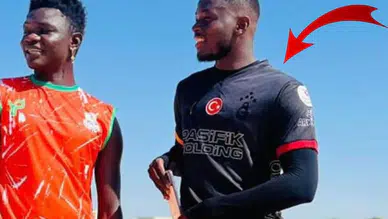 Ünlü futbolcunun giydiği Galatasaray forması başını yaktı