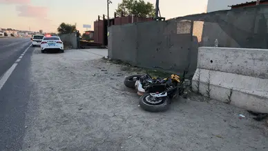 Yeni aldığı motosikletle kaza yapan genç hayatını kaybetti