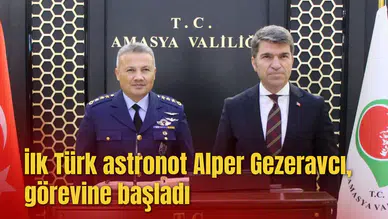 İlk Türk astronot Alper Gezeravcı, görevine başladı