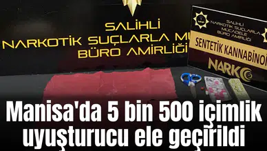 Manisa'da uyuşturucu operasyonu