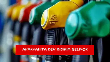 Akaryakıta dev indirim geliyor