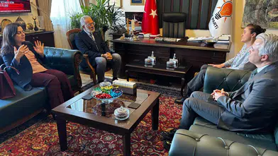 Yasemin Akıncılar Minguzzi, Yenişehirlioğlu’nu ziyaret etti