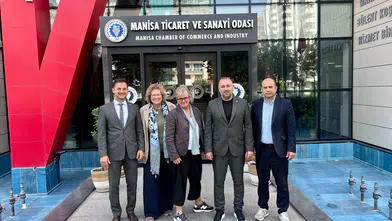 Alman yatırım ajansı temsilcilerinden Manisa TSO'ya ziyaret