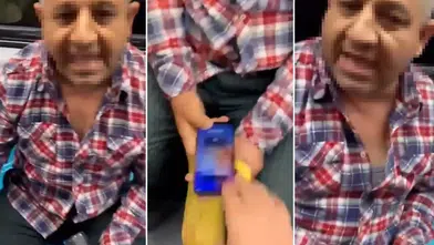 Gizlice fotoğraf çekerken yakalandı, çekmediğine ikna etmek için telefonunu kırdı