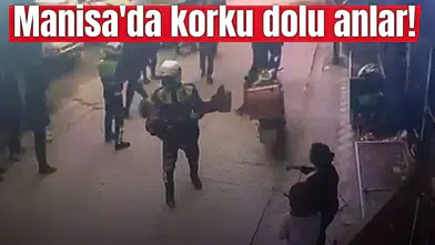 Manisa'da korku dolu anlar!