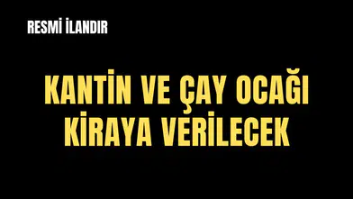 SELENDİ DEVLET HASTANESİNDEN İLAN