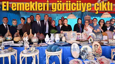Demirci’de el emekleri görücüye çıktı