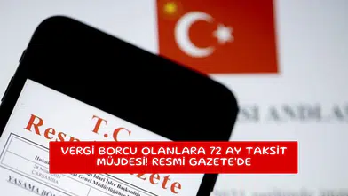 Vergi borcu olanlara 72 ay taksit müjdesi! Resmi Gazete'de
