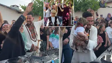 DJ Mahmut Orhan köyünde konser verdi