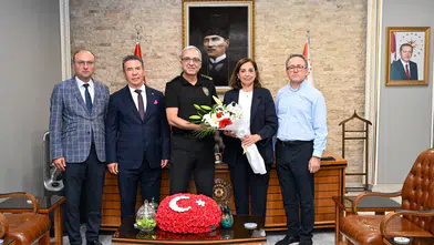 Manisa Kent Konseyi’nden Emniyet Müdürü Karayel’e “hayırlı olsun” ziyareti