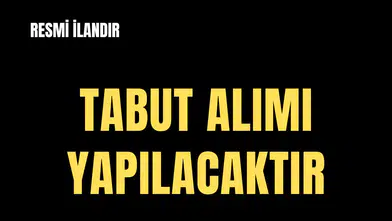 MANİSA BÜYÜKŞEHİR BELEDİYESİ MEZARLIKLAR DAİRESİ BAŞKANLIĞI DEFİN HİZMETLERİ ŞUBE MÜDÜRLÜĞÜ BÜNYESİNDE MERKEZ VE İLÇELERDE DEFİN HİZMETLERİNDE KULLANILMAK ÜZERE TABUT ALIMI İŞİ