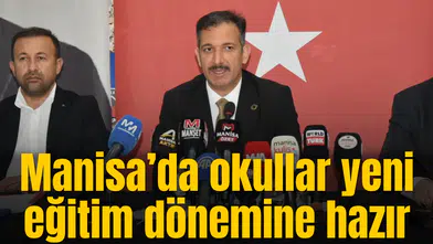 Manisa’da okullar yeni eğitim dönemine hazır