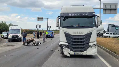 Manisa'da trafik kazası: 1 ölü