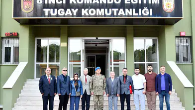 ŞEHİT AİLELERİ VE GAZİLERDEN ALBAY ALTINOK’A ZİYARET
