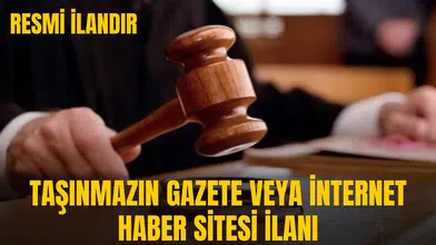 Örnek No:55*  T.C. TURGUTLU 1. (SULH HUKUK MAH.) SATIŞ MEMURLUĞU 2026/57 SATIŞ TAŞINMAZIN GAZETE VEYA İNTERNET HABER SİTESİ İLANI