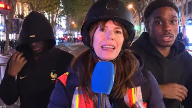 Fransa’da canlı yayında şoke eden hareket