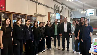 İsmet İnönü Kız Mesleki ve Teknik Anadolu Lisesi’nde sıfır atık sergisi