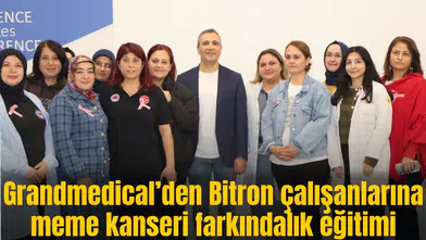 Grandmedical’den Bitron çalışanlarına meme kanseri farkındalık eğitimi