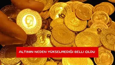 Altının neden yükselmediği belli oldu