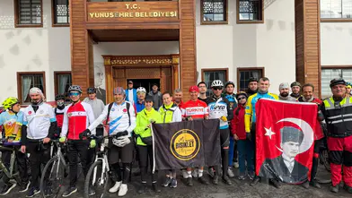 Cumhuriyet coşkusunu pedallara taşıdılar