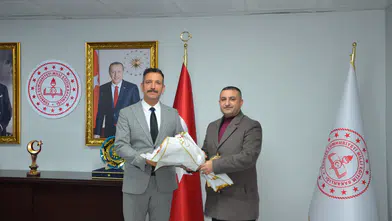 Başkan Pektaş İl Milli Eğitim Müdürü Uğurelli'yi ziyaret etti