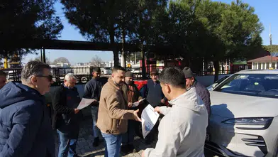 Ülkü Ocakları Saruhanlı İlçe Başkanlığı imsakiye dağıttı