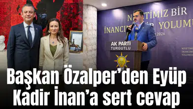 Başkan Özalper’den Eyüp Kadir İnan’a sert cevap